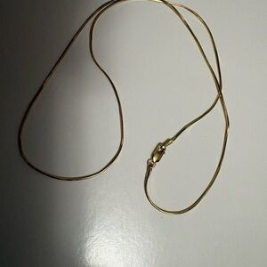 Elegant 14k Gold 18 inch Necklace from Italy